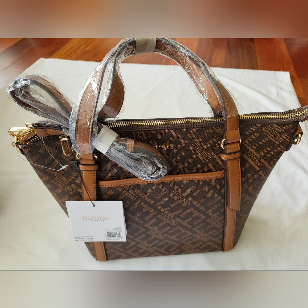 Ellen Tracy Large Satchel NWT